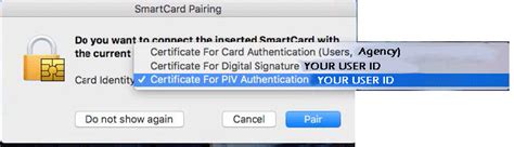 Enabling Smart Card for Mac OS (Sierra) 